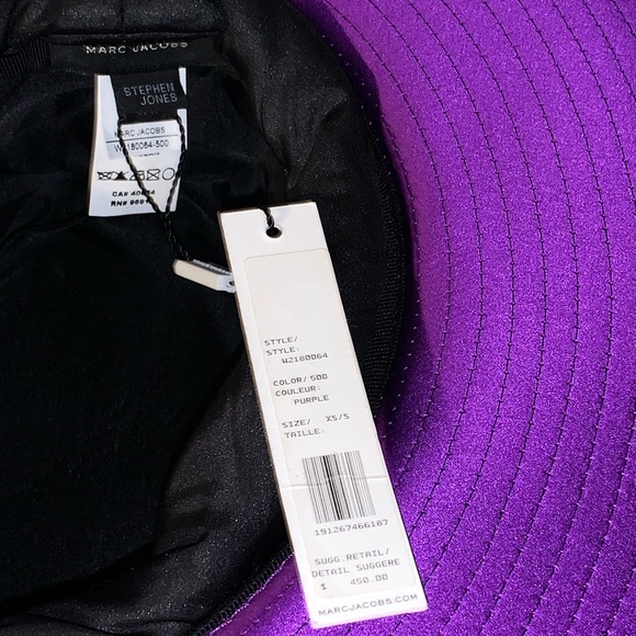 Marc Jacobs large boater hat - Picture 4 of 6